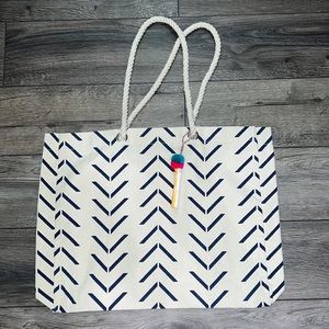 NWOT RECYCLED CANVAS TOTE
